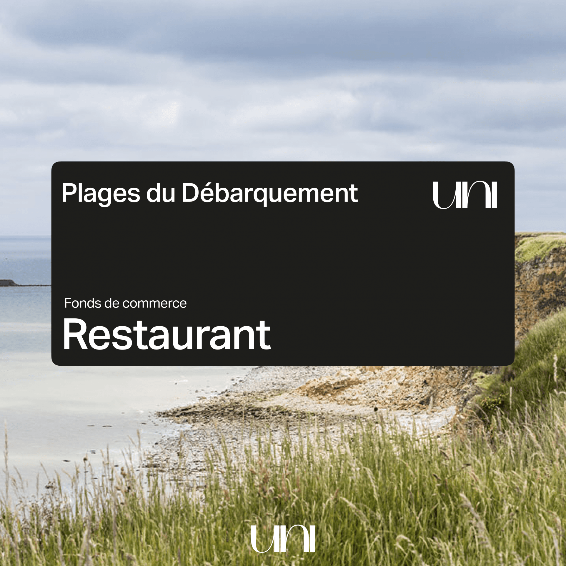 Local commercial 75 m² — ARROMANCHES LES BAINS — photo 1