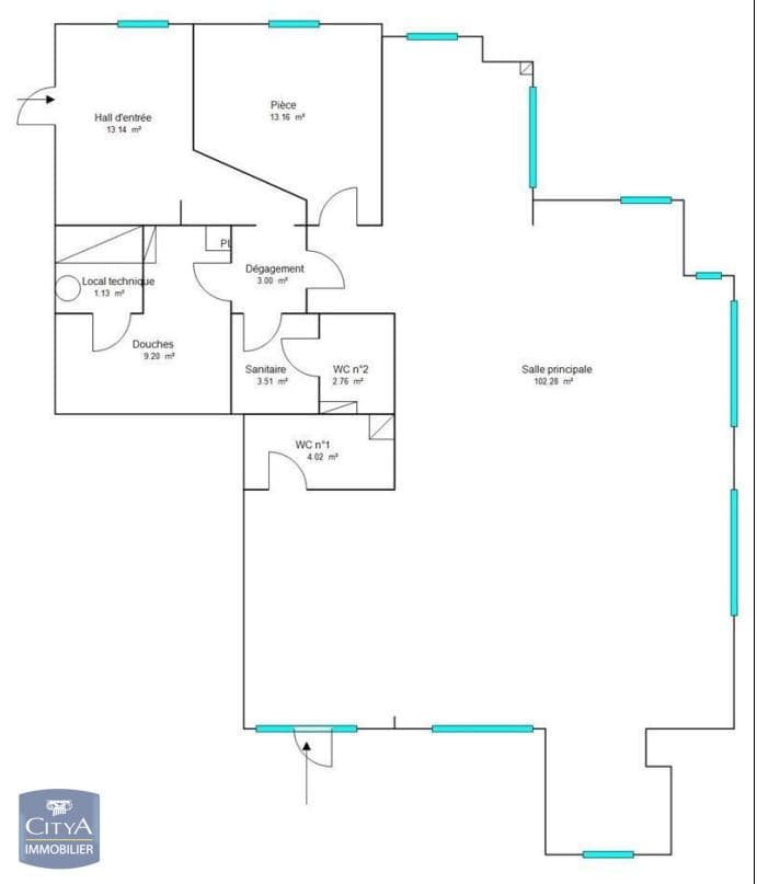 Local commercial · 151 m² · Location — photo 2
