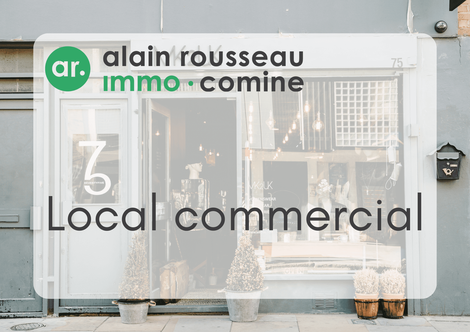 Local commercial 106 m² — ANGERS — photo 1