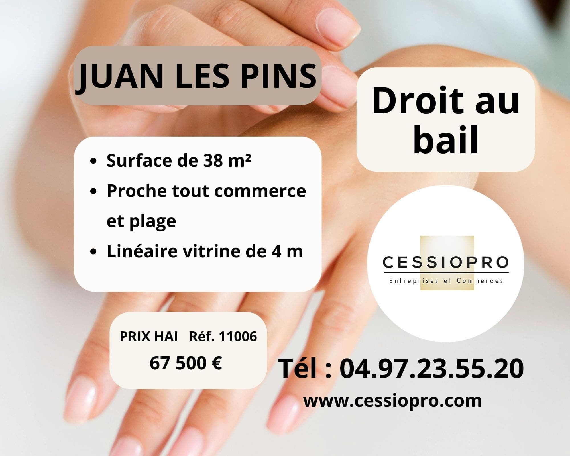 Local commercial 38 m² — ANTIBES — photo 1