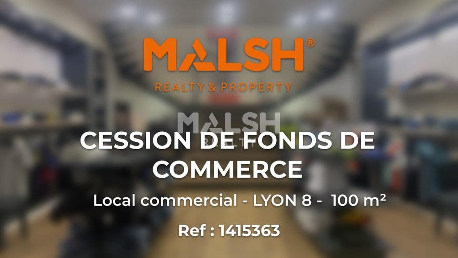 Local commercial 100 m² — RHONE — photo 1