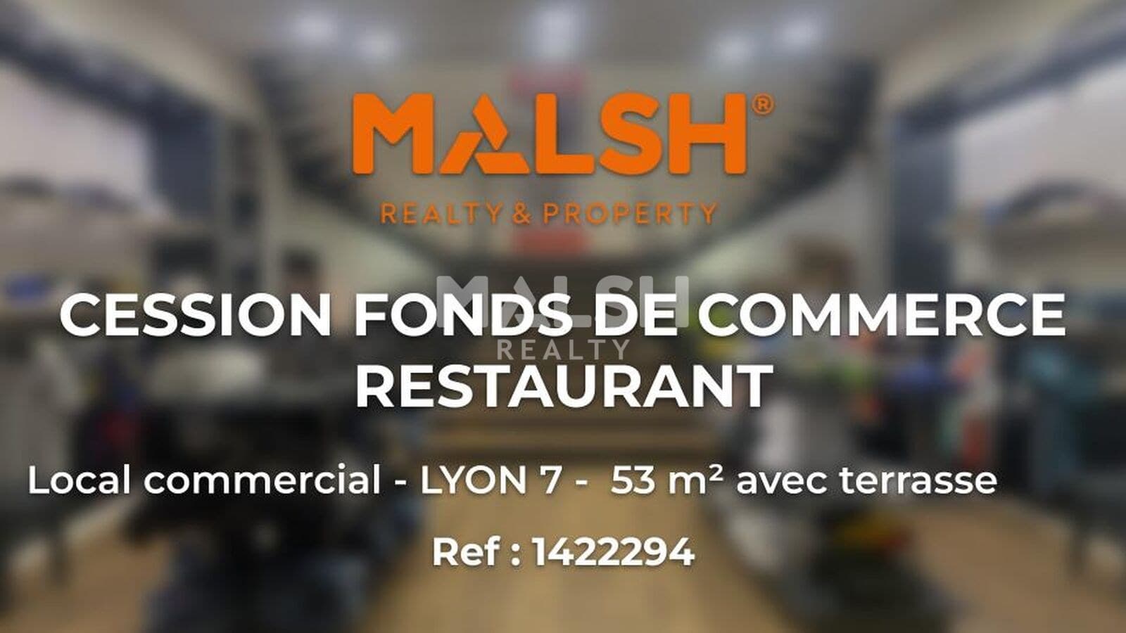 Local commercial 53 m² — RHONE — photo 1