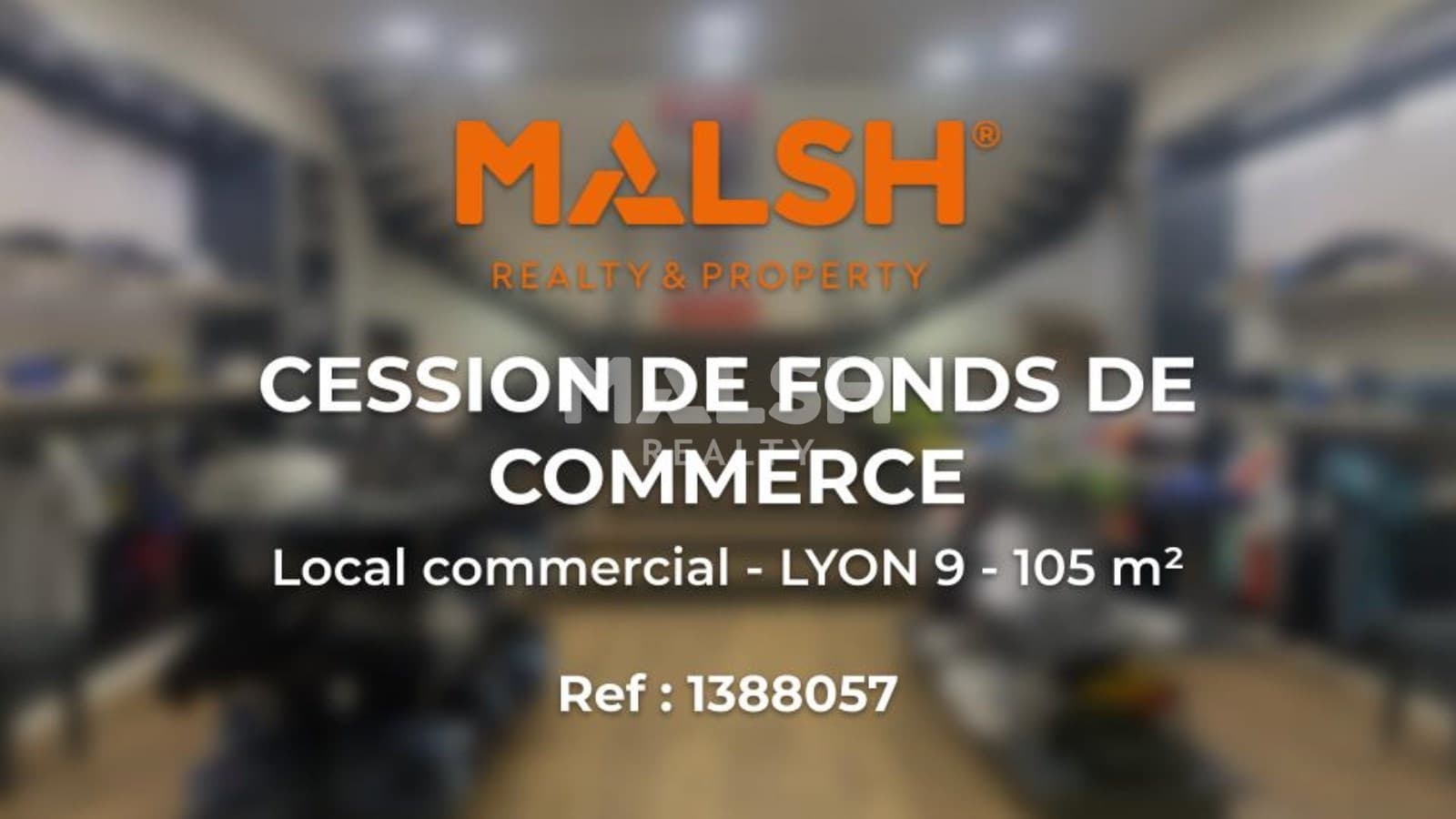 Local commercial 105 m² — RHONE — photo 1