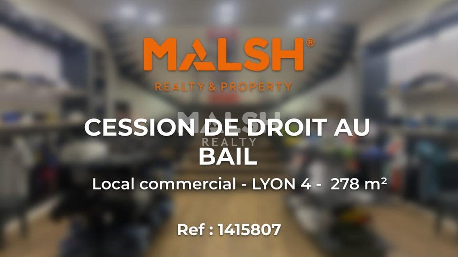 Local commercial 278 m² — RHONE — photo 1
