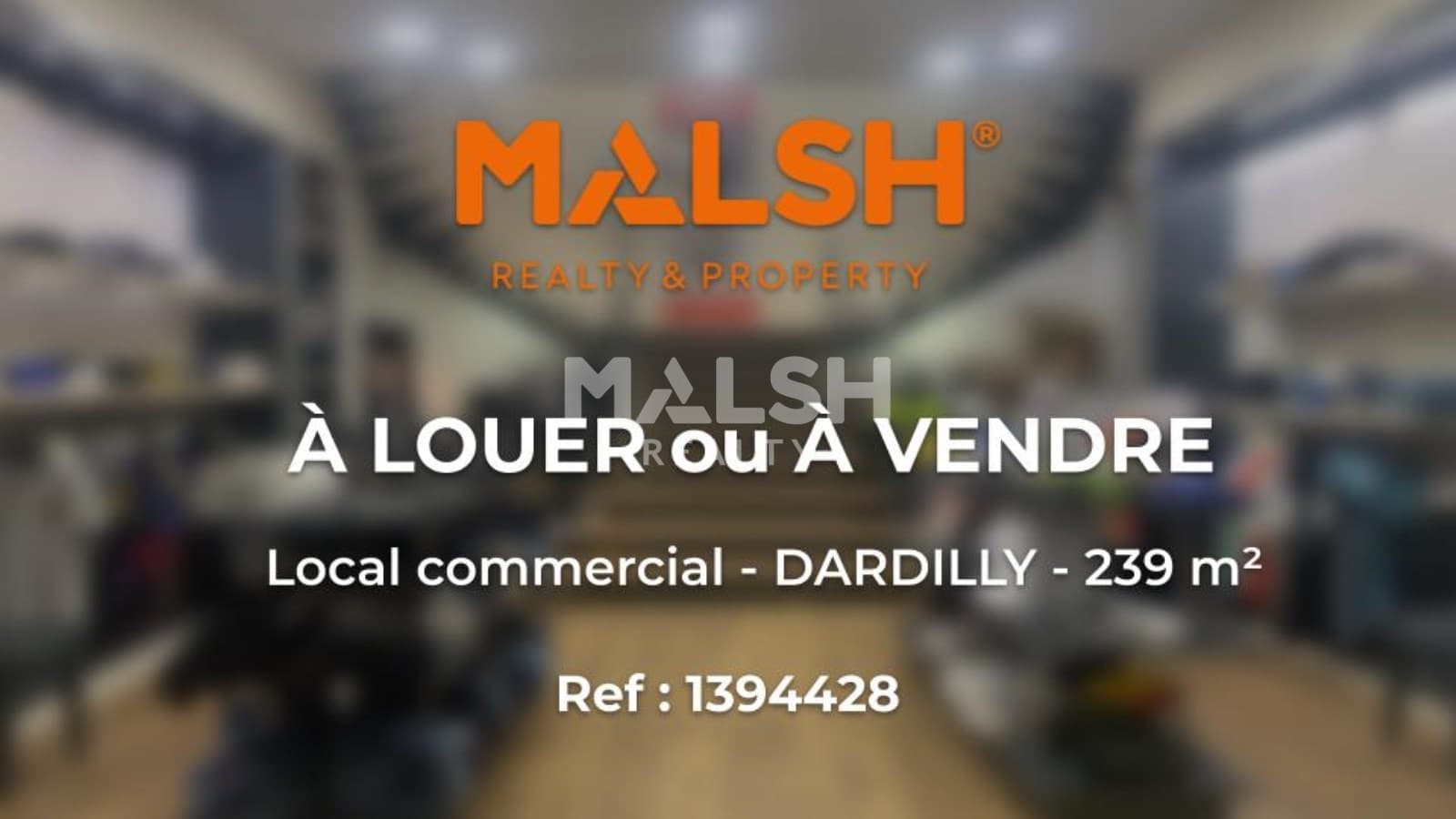 Local commercial 239 m² — RHONE — photo 1