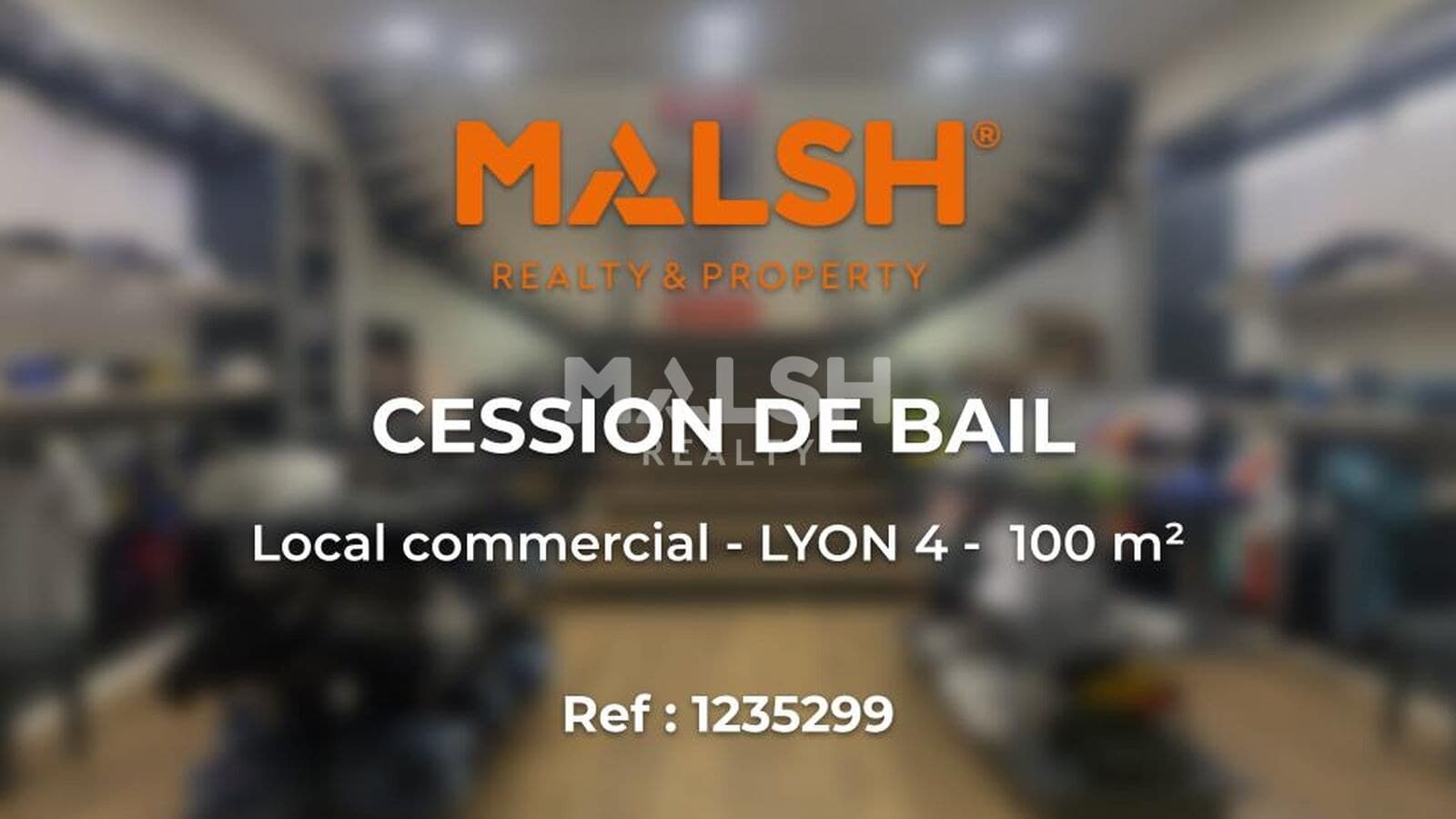 Local commercial 100 m² — RHONE — photo 1