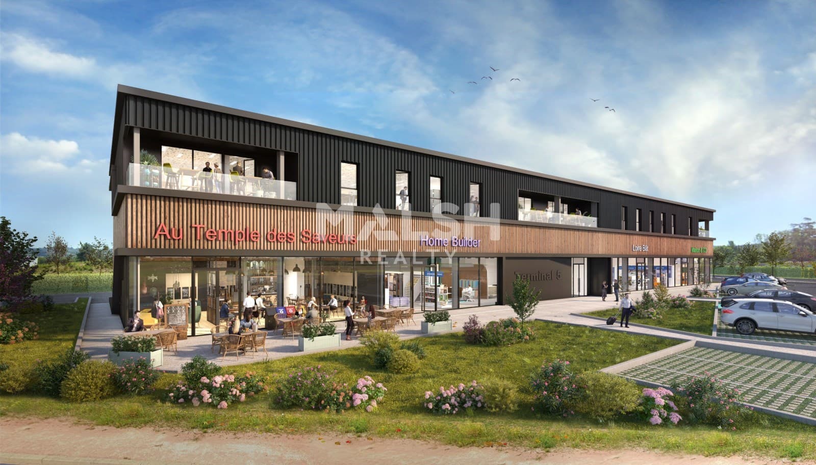 Local commercial 2370 m² — LOIRE — photo 1