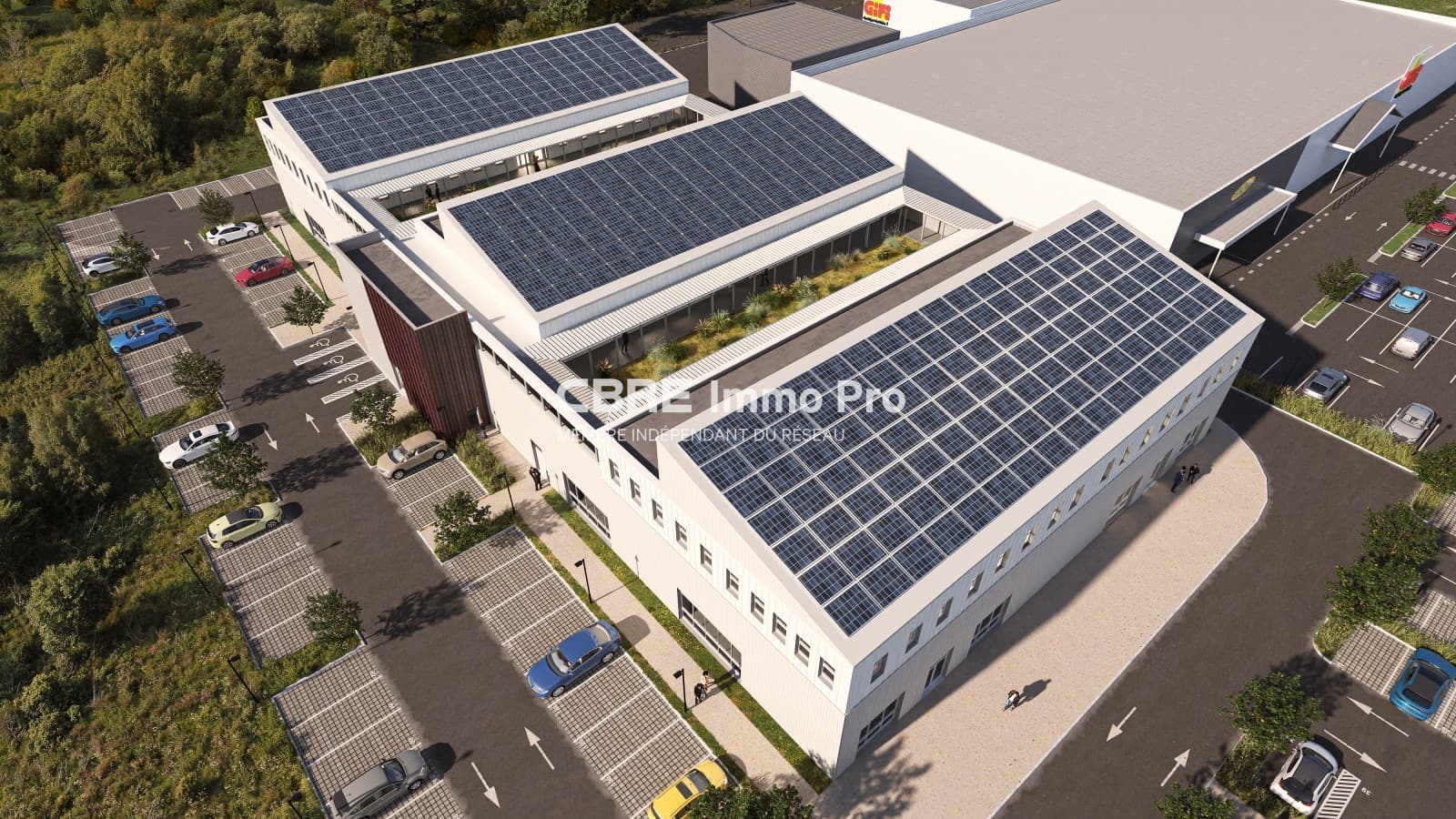 Local commercial 2970 m² — VIENNE — photo 1