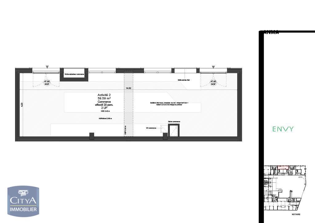 Local commercial · 59 m² · Location — photo 1