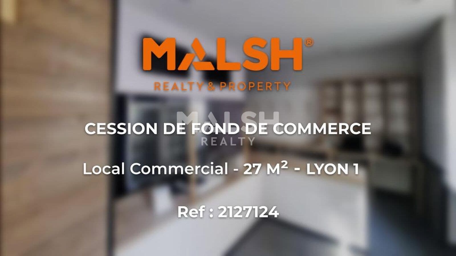 Local commercial 27 m² — RHONE — photo 1