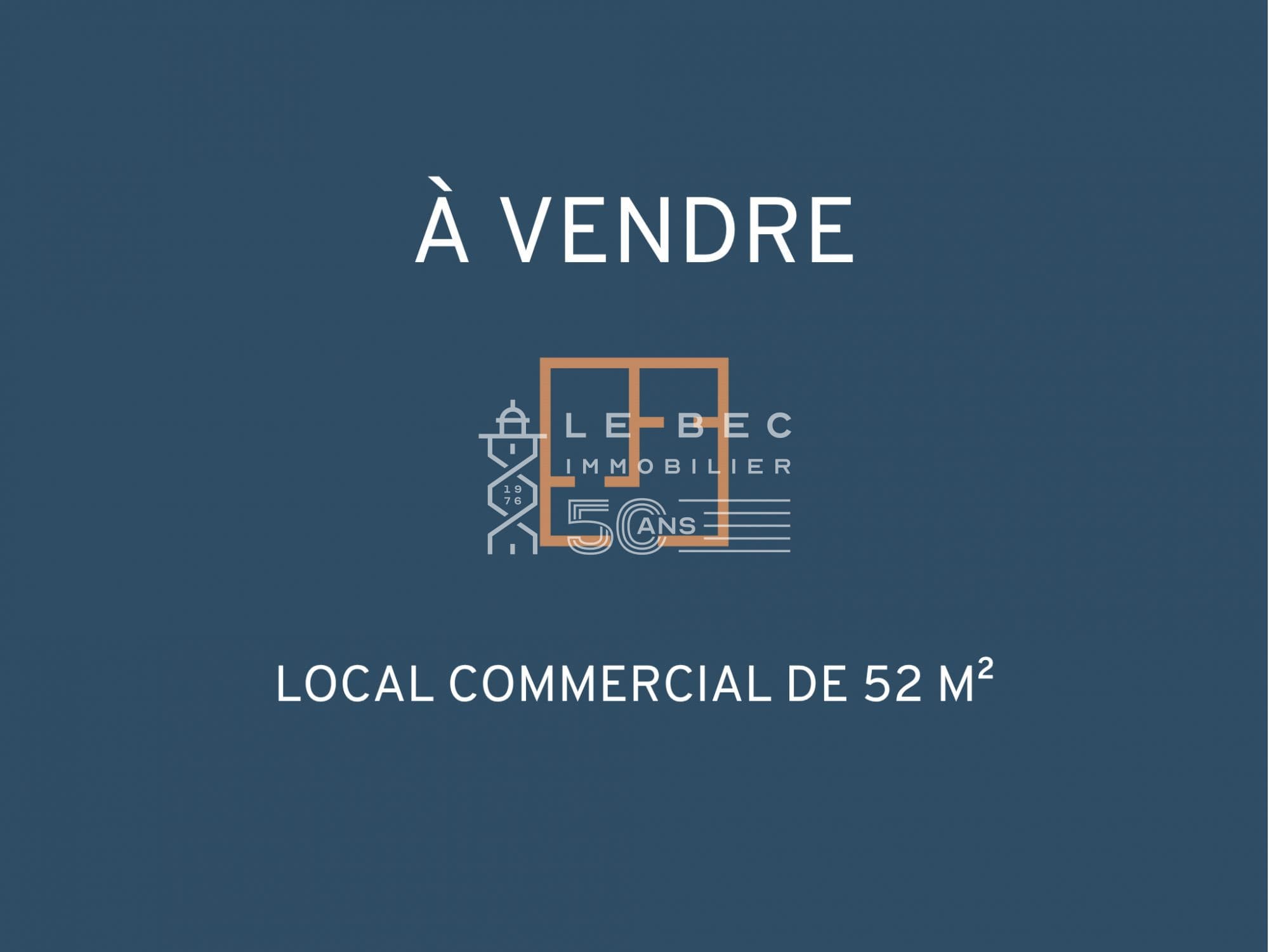 Local commercial 52 m² — LORIENT — photo 1
