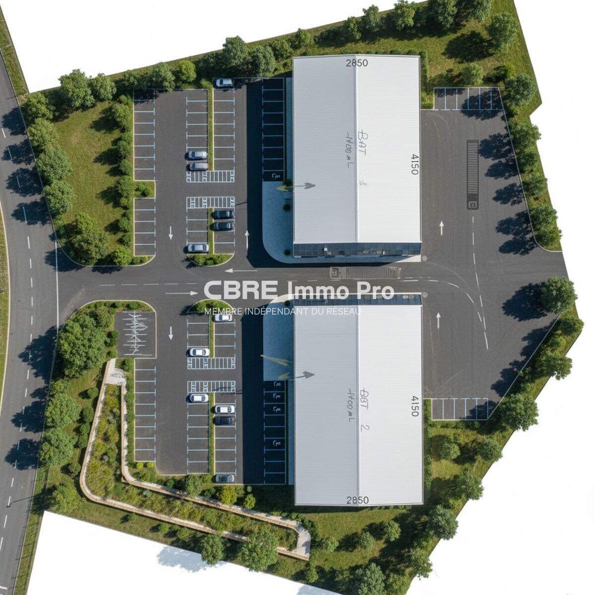 Local commercial 1100 m² — VIENNE — photo 1