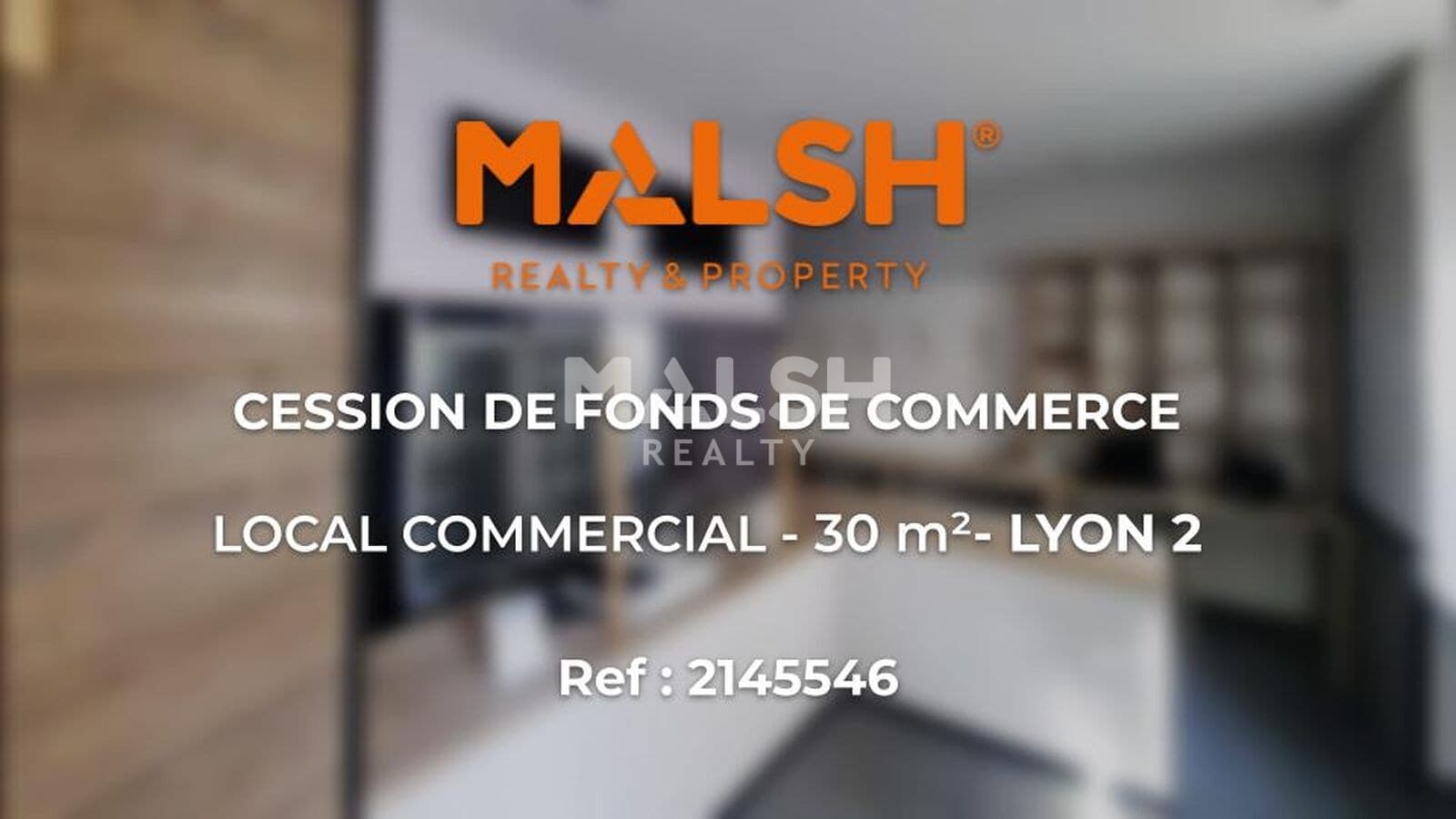 Local commercial 30 m² — RHONE — photo 1