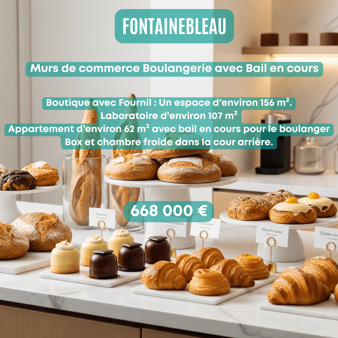 Local commercial 328 m² — FONTAINEBLEAU — photo 1