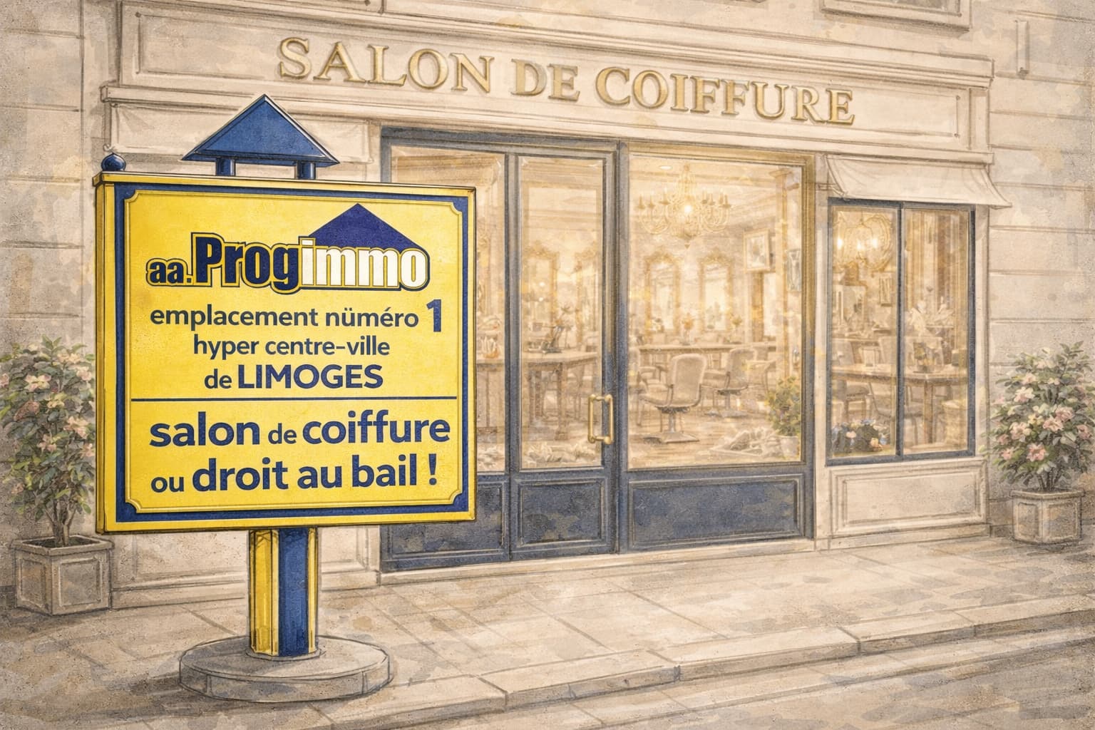 Local commercial 105 m² — HAUTE VIENNE — photo 1