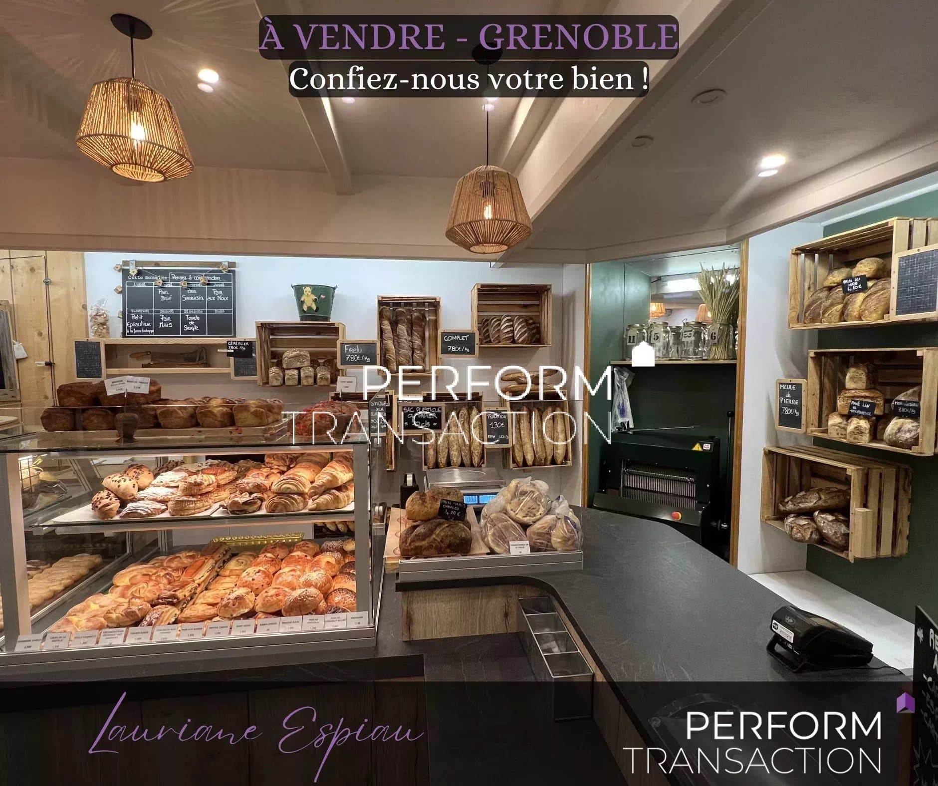 Local commercial 40 m² — GRENOBLE — photo 1