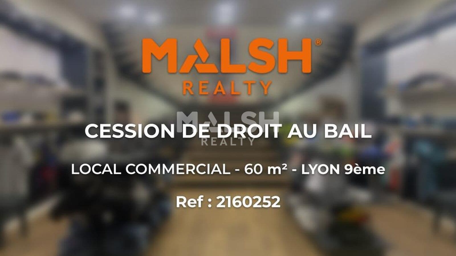 Local commercial 60 m² — RHONE — photo 1
