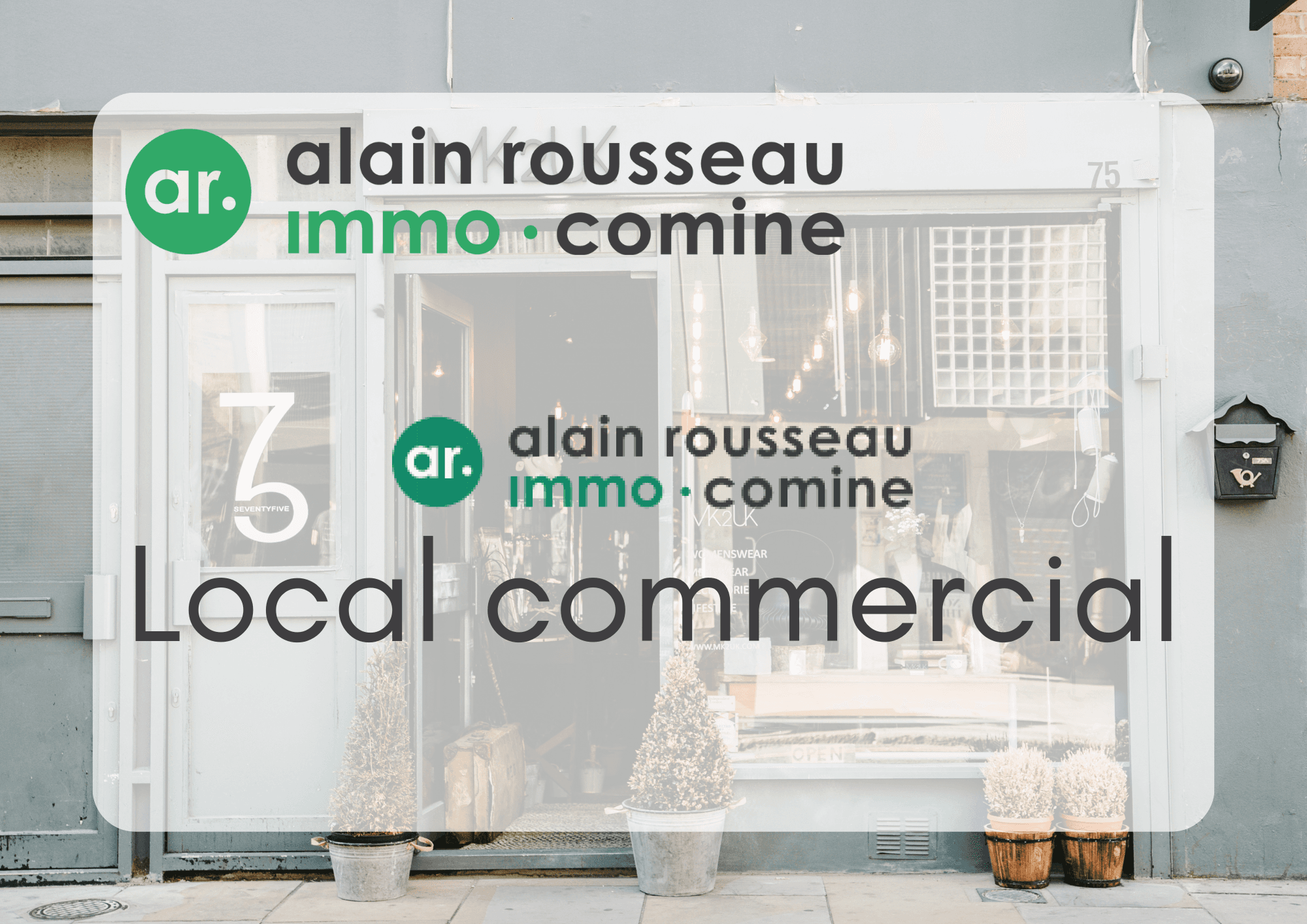 Local commercial · 106 m² · Fonds de commerce — photo 1