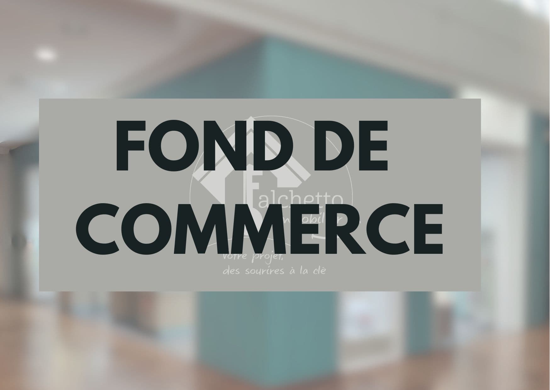 Local commercial · 56 m² · Fonds de commerce — photo 1
