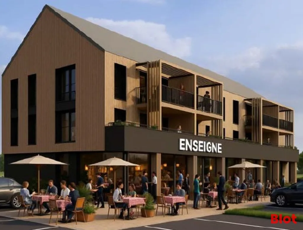 Local commercial 245 m² — Lamballe — photo 1