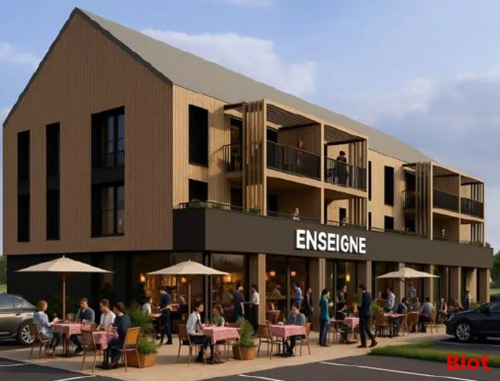 Local commercial 106 m² — Lamballe — photo 1