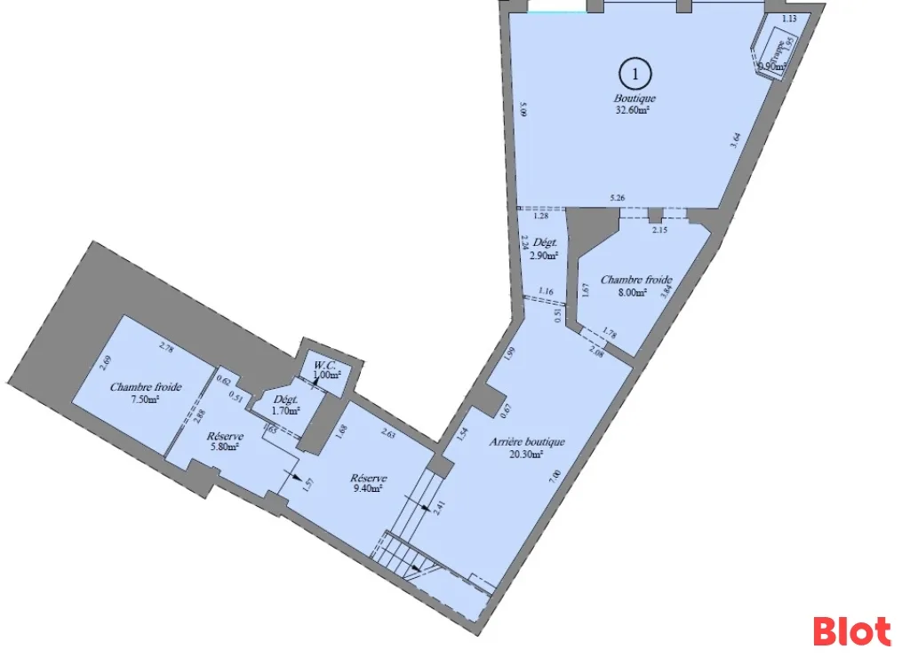 Local commercial · 178 m² · Achat des murs — photo 2