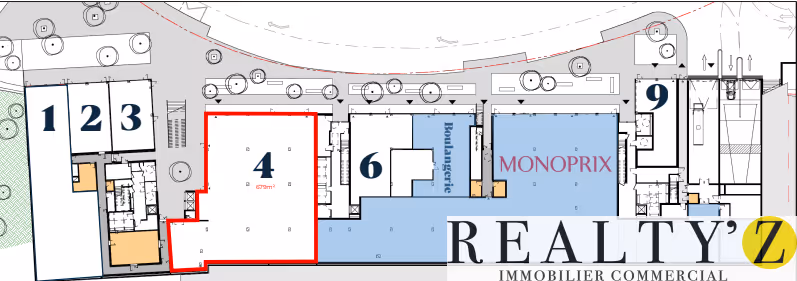 Local commercial · 424 m² · Location — photo 1