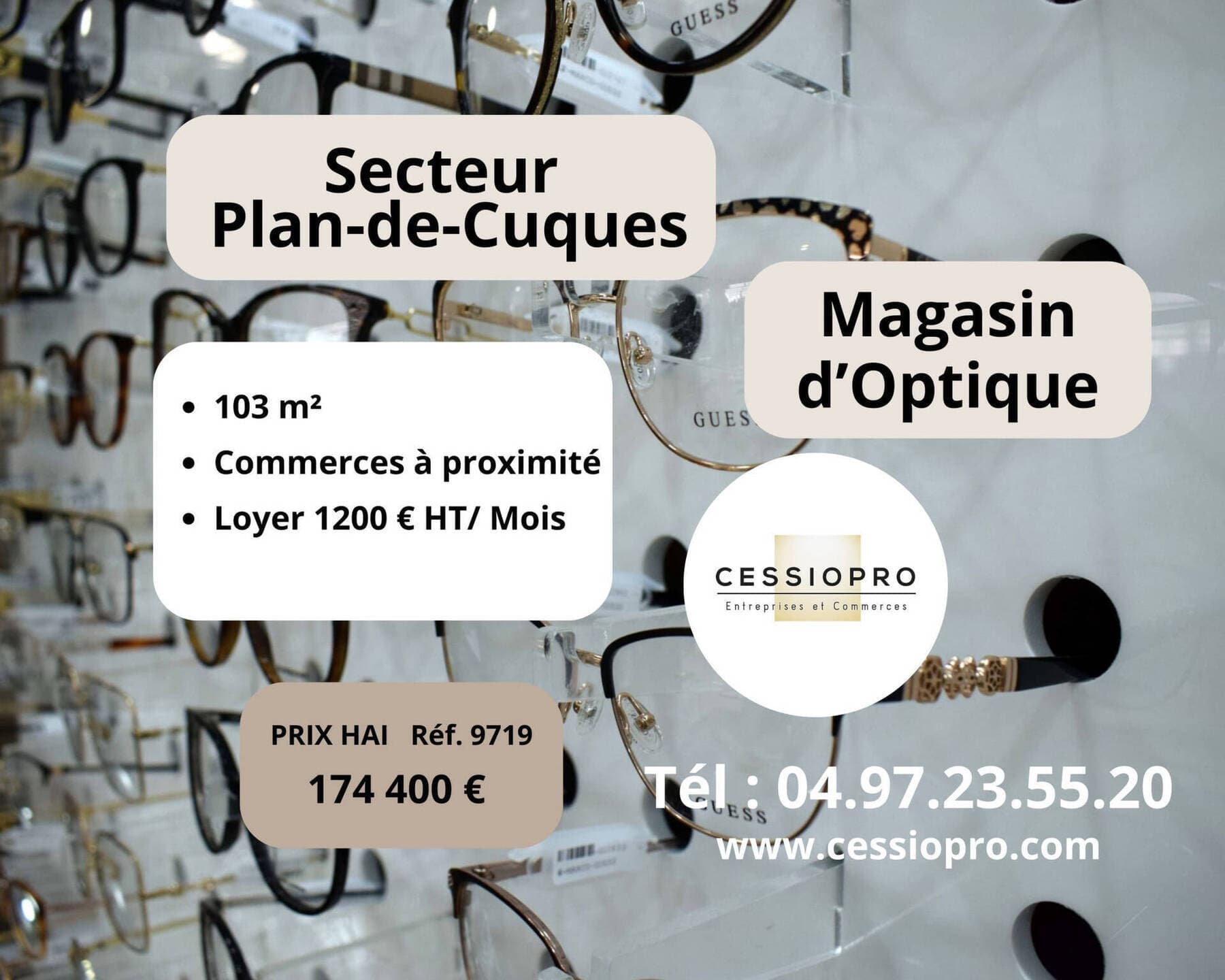 optique Plan-de-Cuques 13380 — photo 1