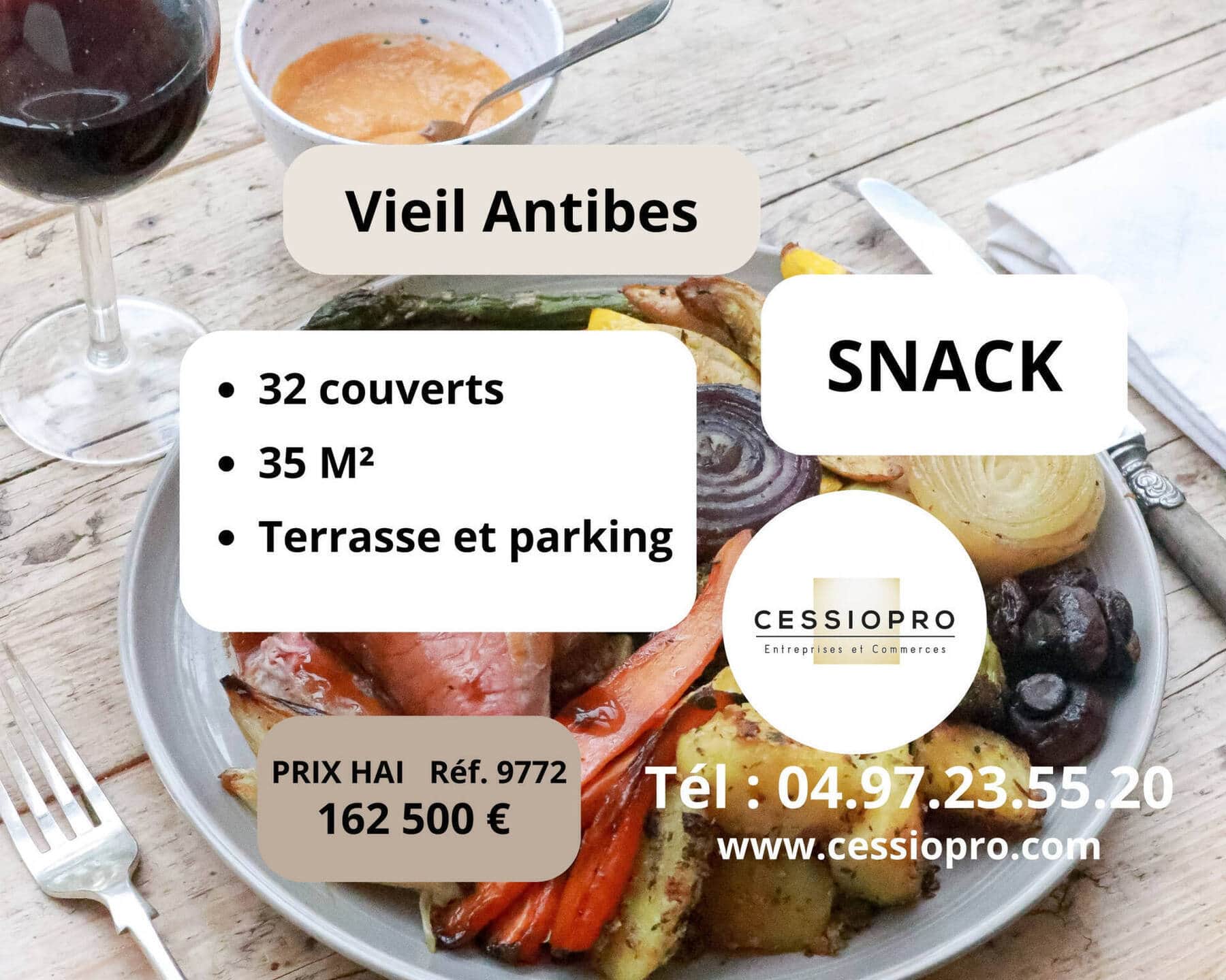 Restauration rapide · 70 m² · Fonds de commerce — photo 1