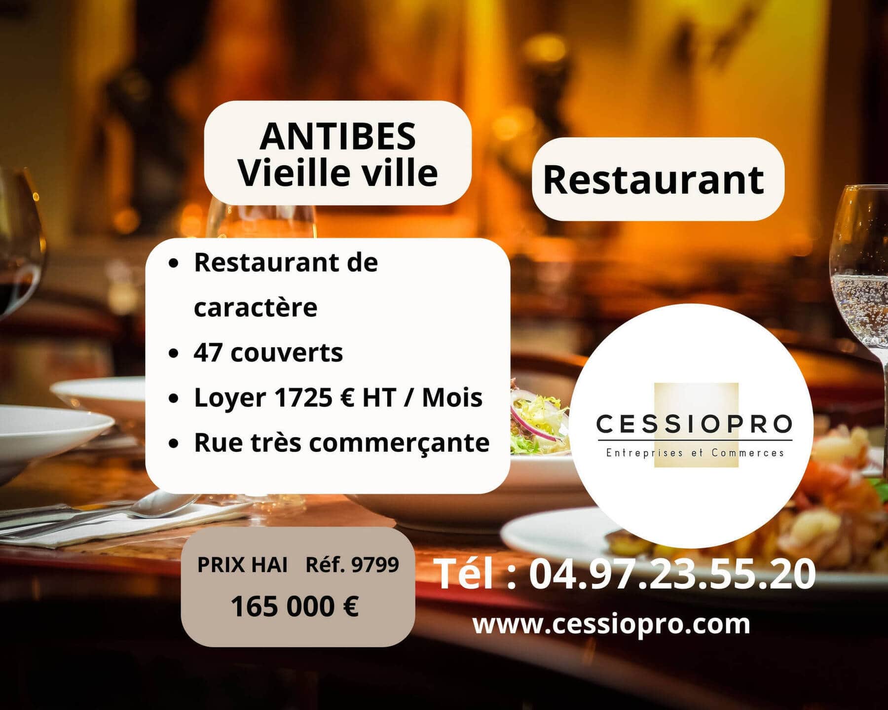 Restaurant · 70 m² · Fonds de commerce — photo 1