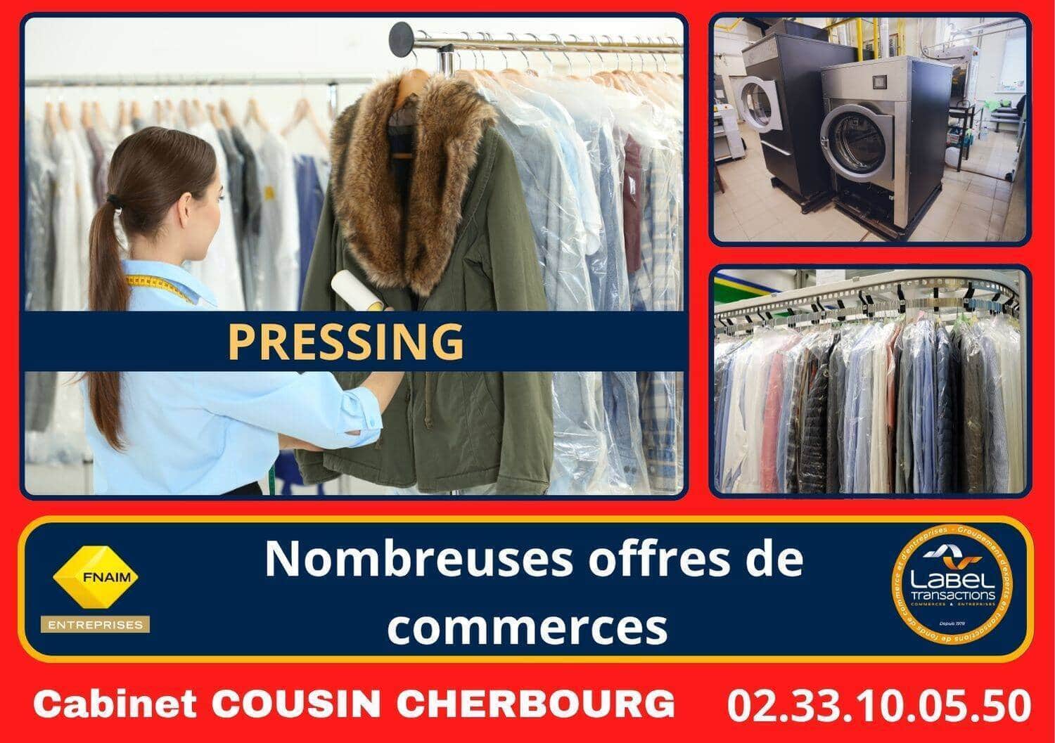 Nettoyage laverie pressing · 80 m² · Fonds de commerce — photo 1