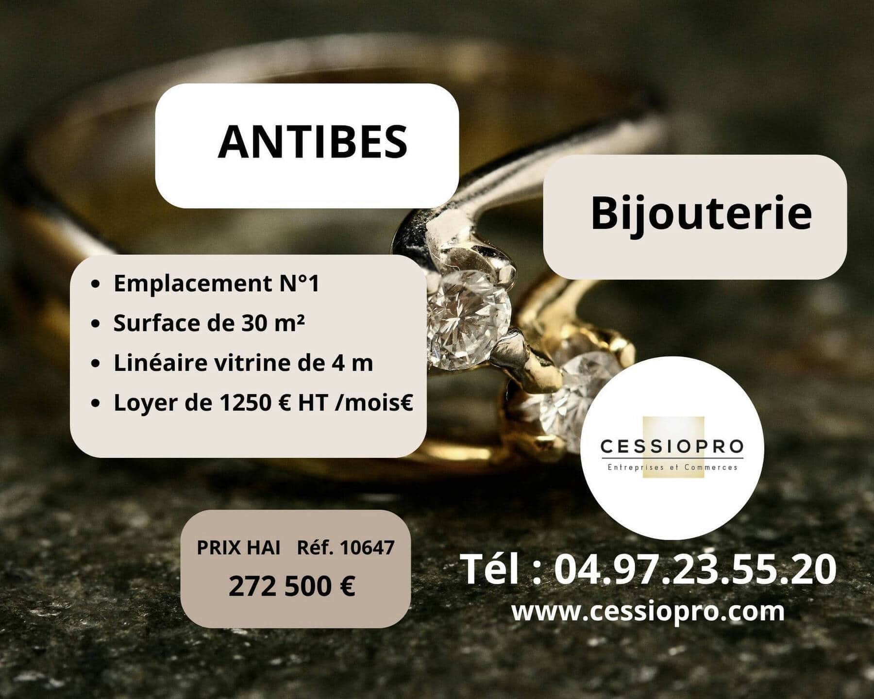 Bijouterie · 30 m² · Fonds de commerce — photo 1