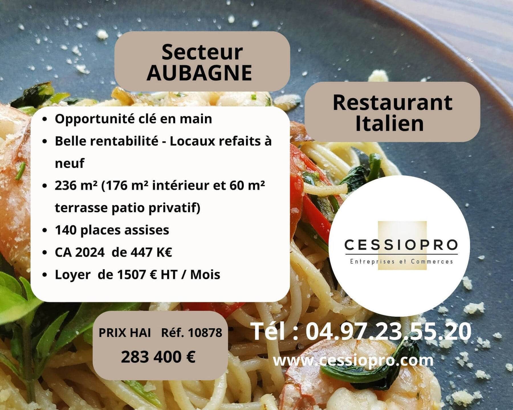 Restaurant · 236 m² · Fonds de commerce — photo 1