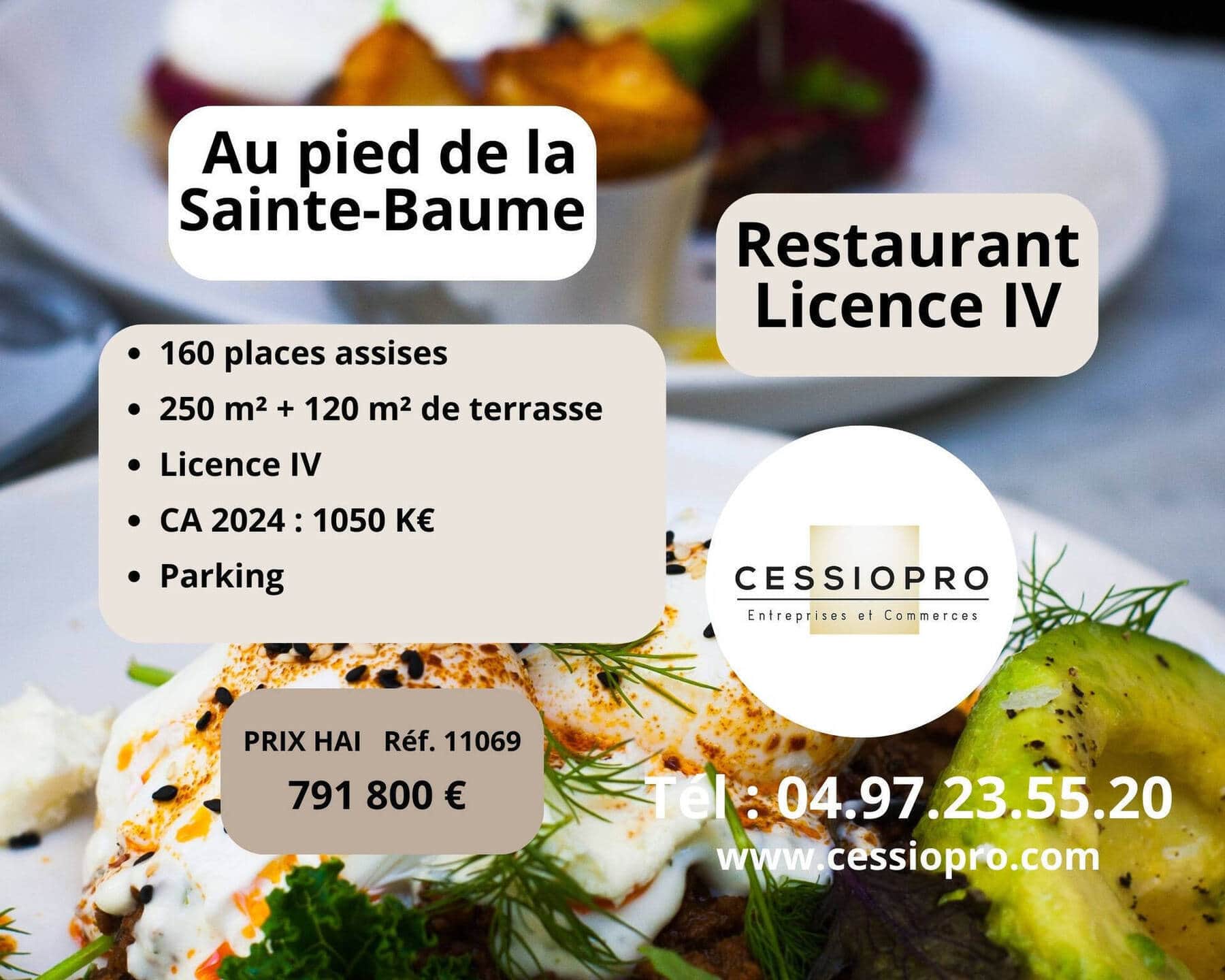 Restaurant · 275 m² · Fonds de commerce — photo 1
