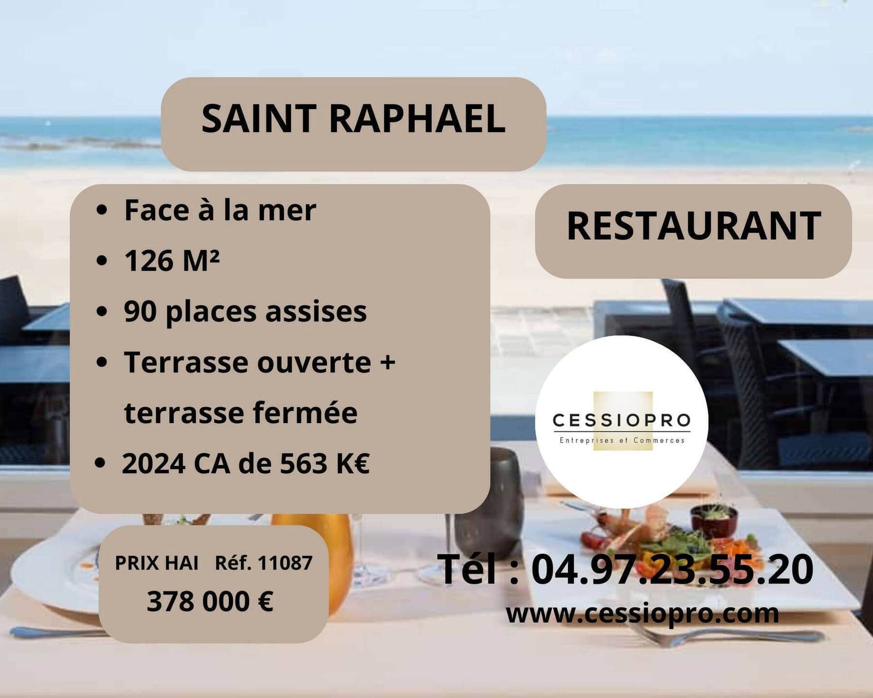 Restaurant · 126 m² · Fonds de commerce — photo 1
