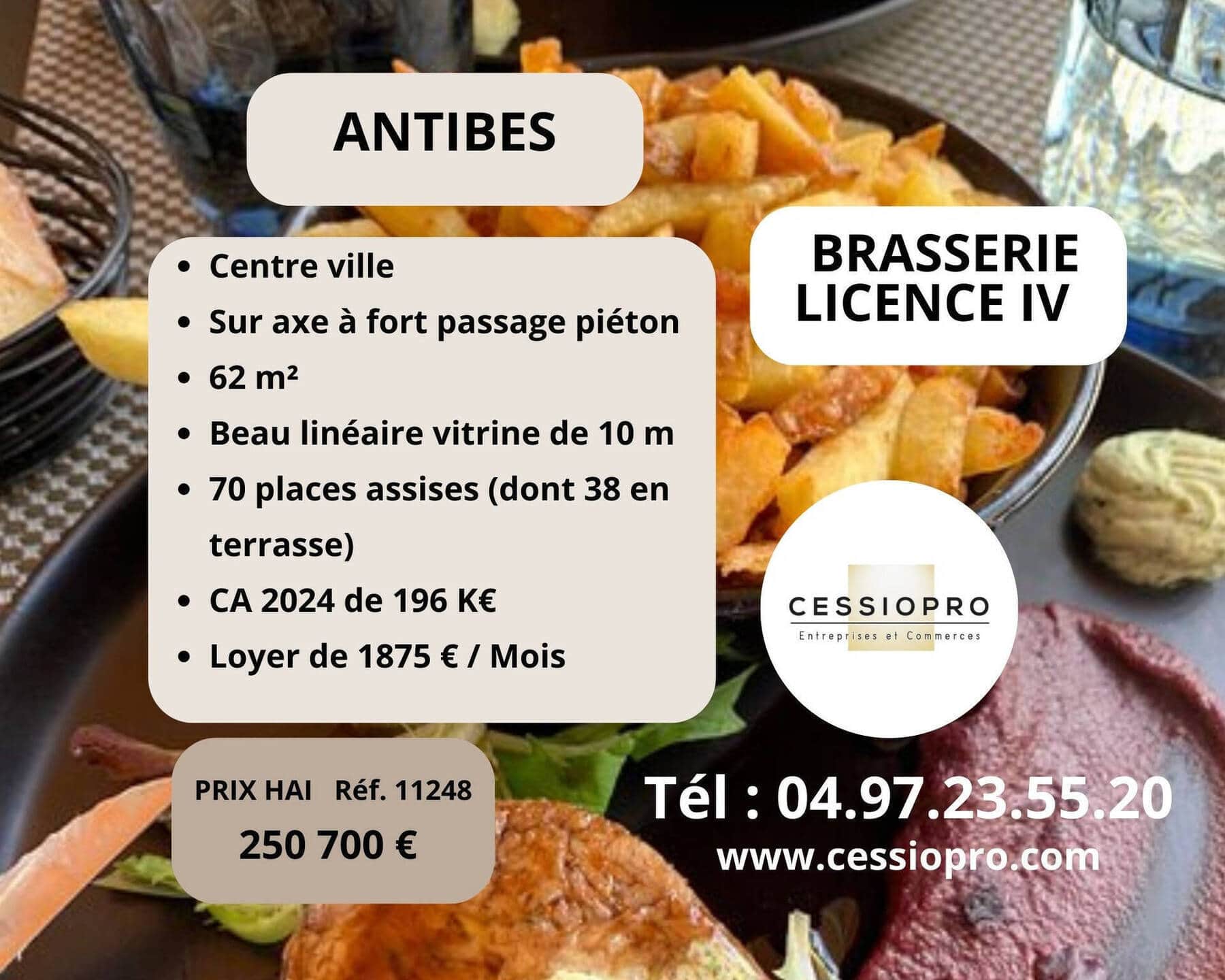 Brasserie licence iv · 91 m² · Fonds de commerce — photo 1
