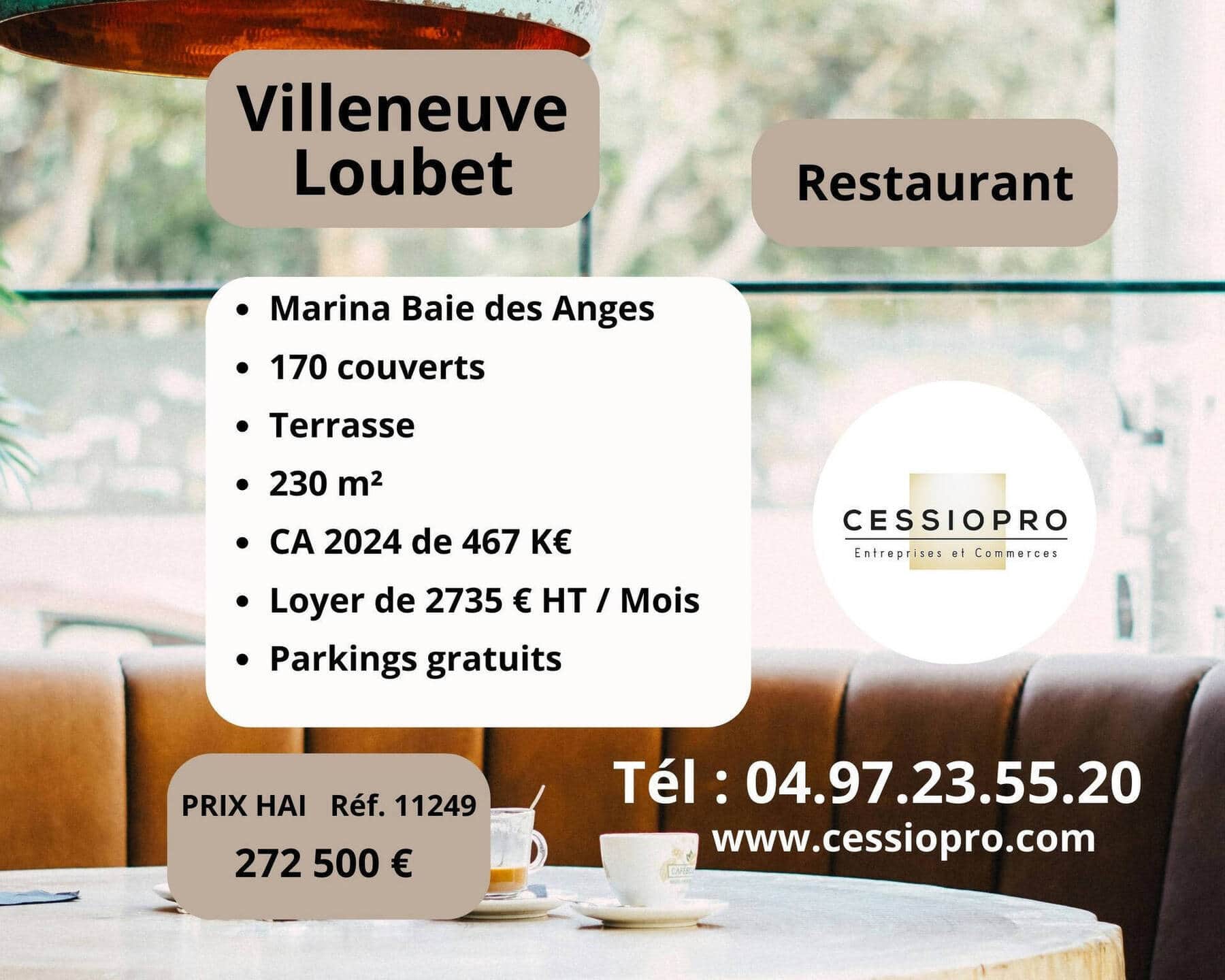 Restaurant · 80 m² · Fonds de commerce — photo 1