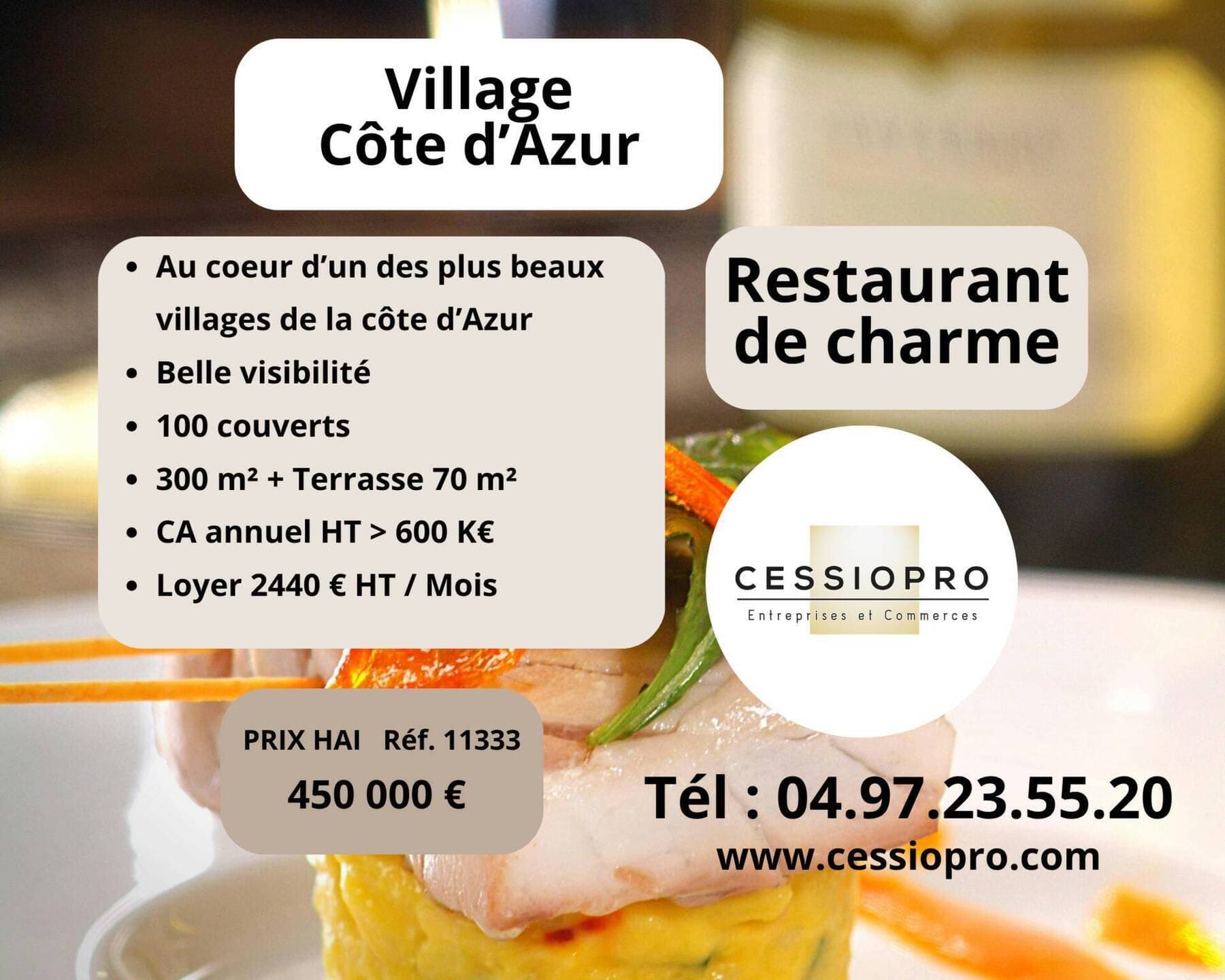 Restaurant · 190 m² · Fonds de commerce — photo 1