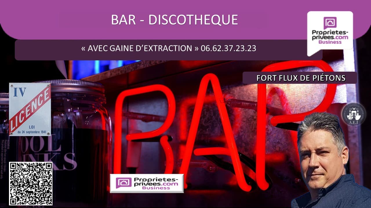 Bar · 85 m² · Fonds de commerce — photo 1