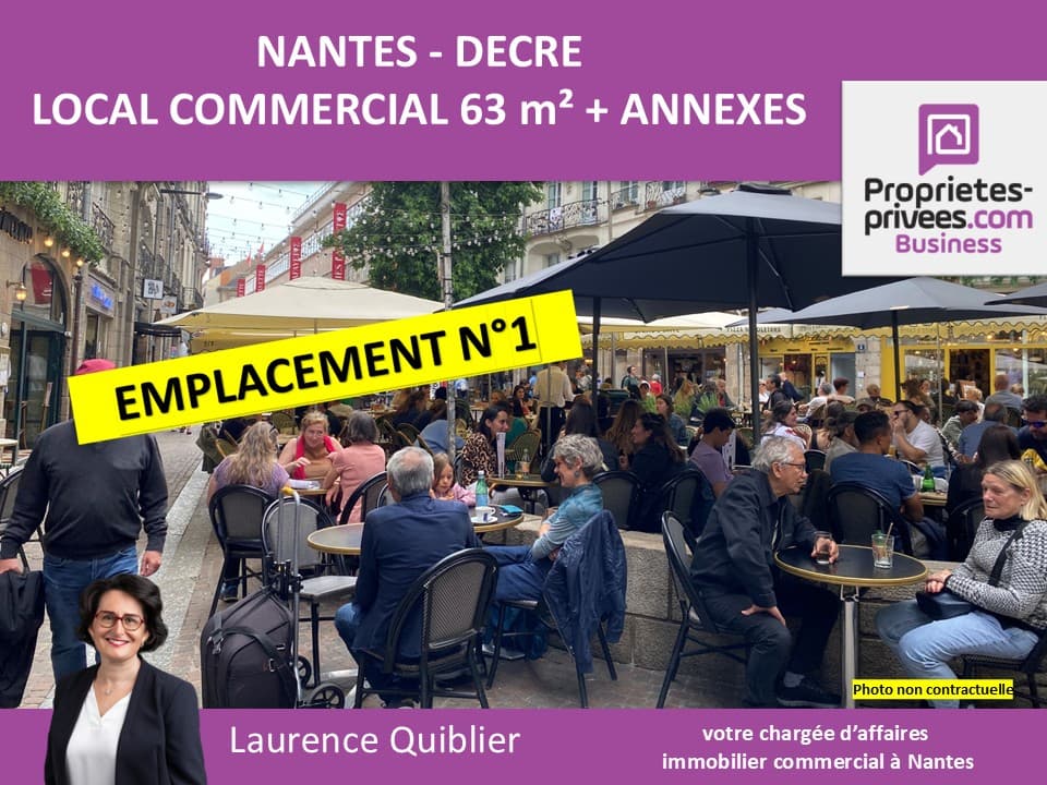 Local commercial · 63 m² · Cession de bail — photo 1