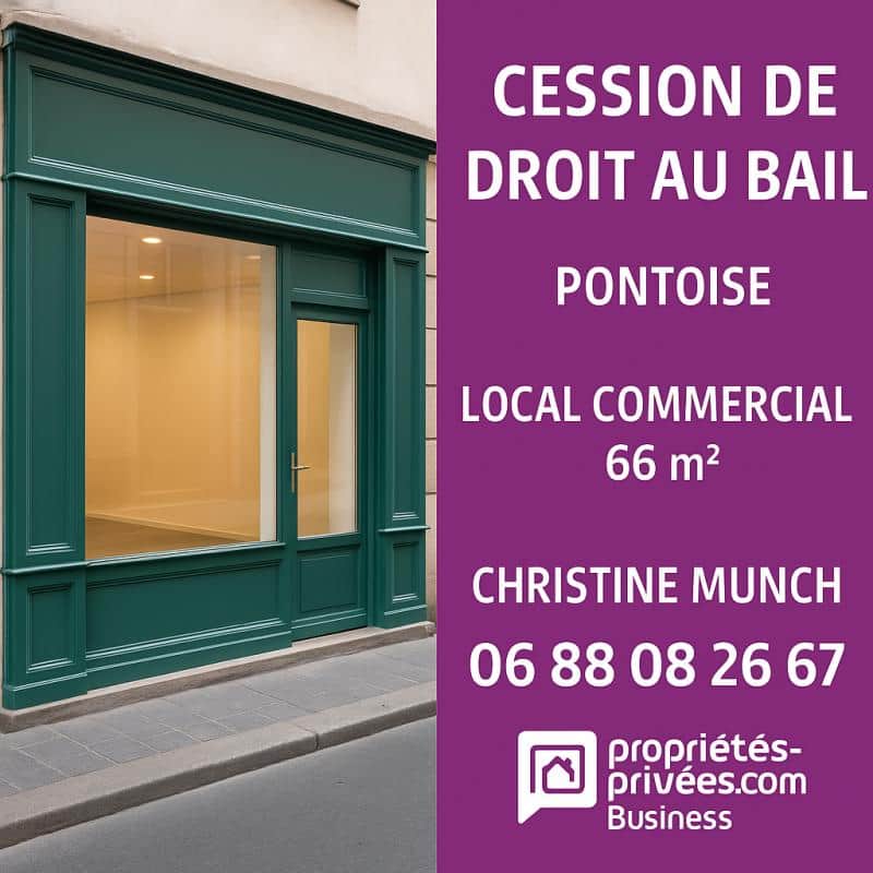 Local commercial · 66 m² · Cession de bail — photo 1