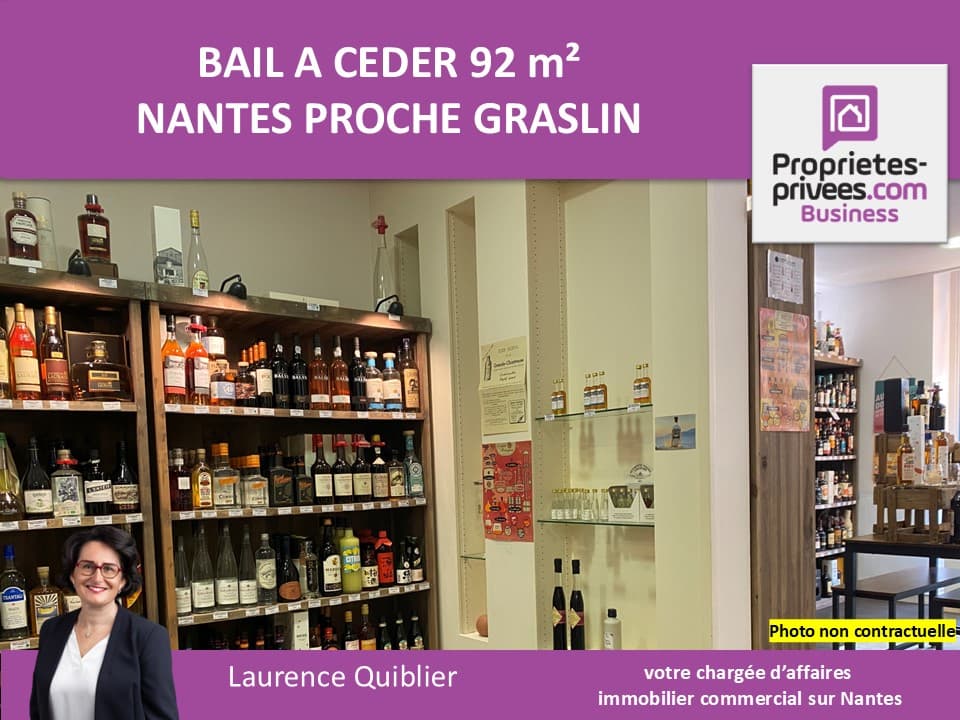 Local commercial · 92 m² · Cession de bail — photo 1