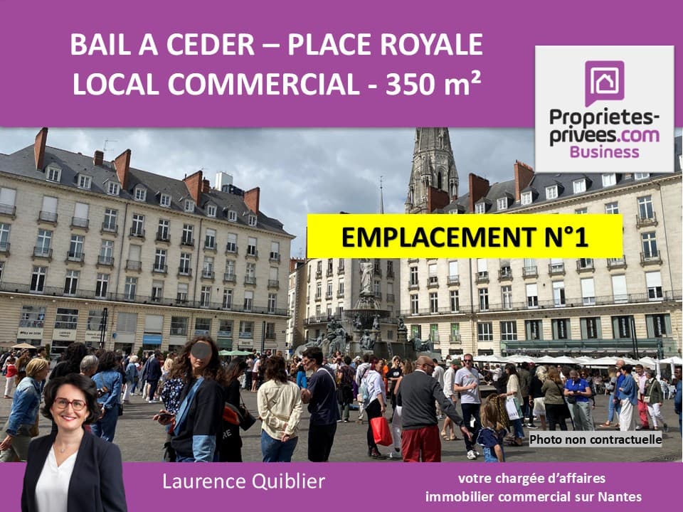 Local commercial · 350 m² · Cession de bail — photo 1