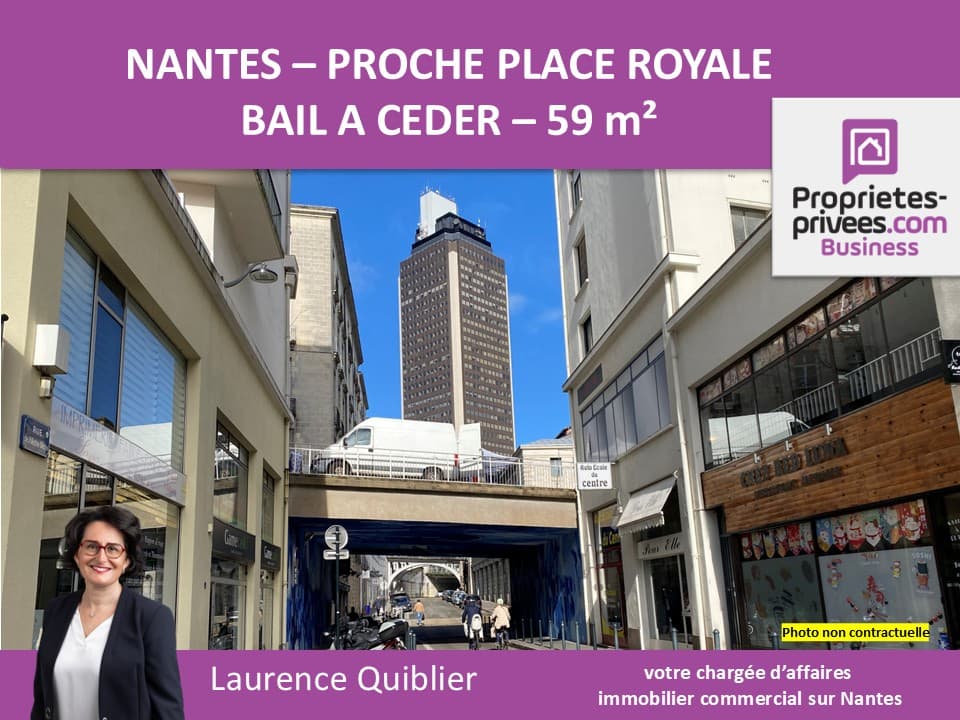Local commercial · 59 m² · Cession de bail — photo 1