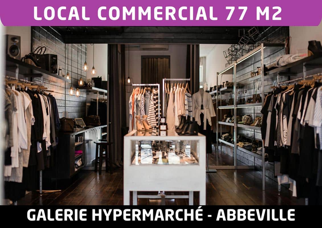 Local commercial · 77 m² · Cession de bail — photo 1