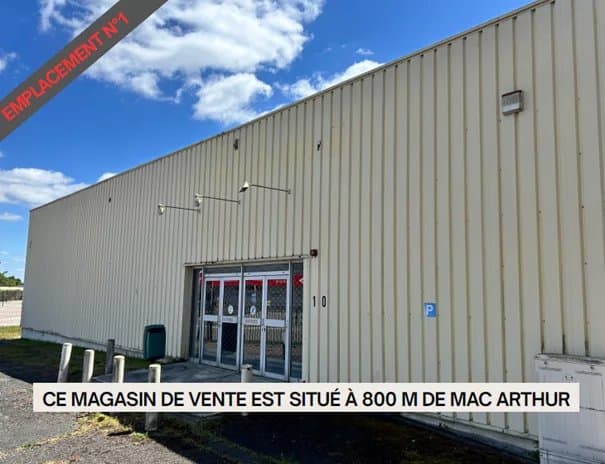 Local commercial · 1000 m² · Achat des murs — photo 1