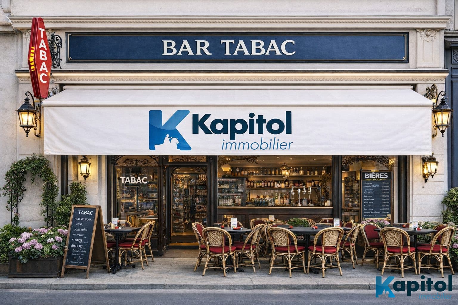 TABAC BAR CAFÉ · 59 m² · Fonds de commerce — photo 1