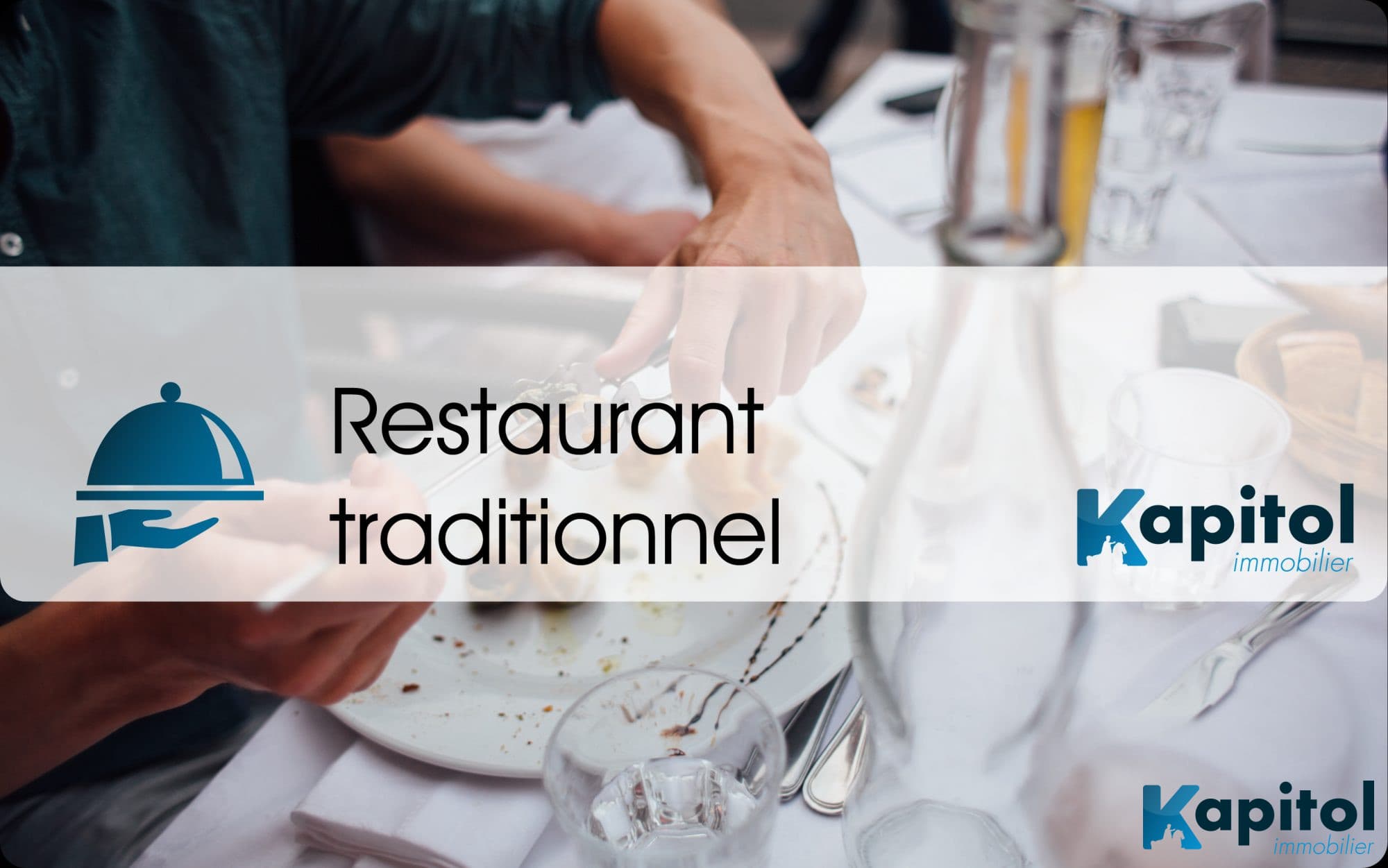 Restauration traditionnelle · 103 m² · Fonds de commerce — photo 1