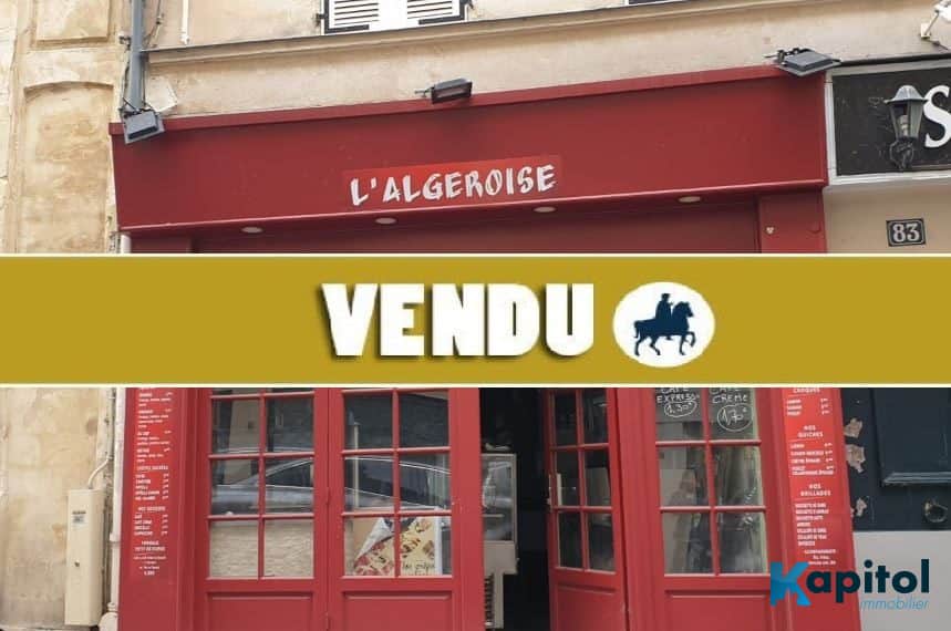 Restauration rapide · 45 m² · Fonds de commerce — photo 1