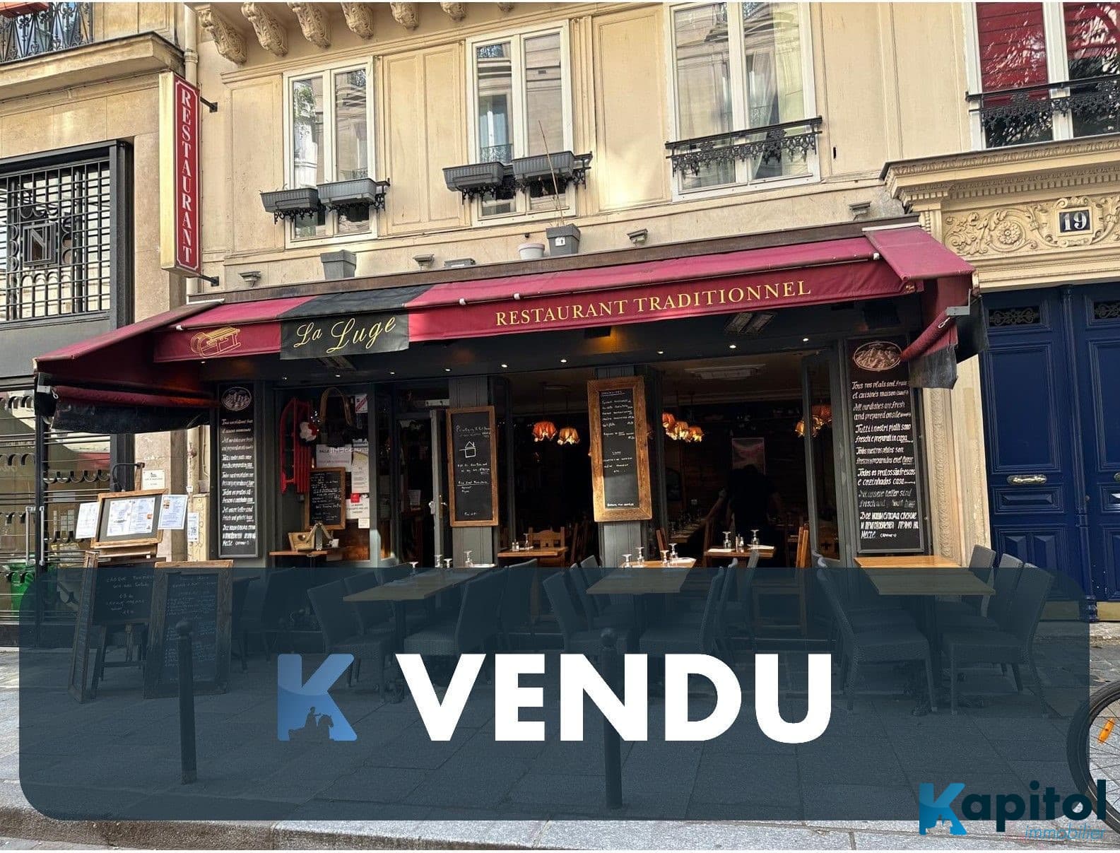 Restaurant · 145 m² · Fonds de commerce — photo 1
